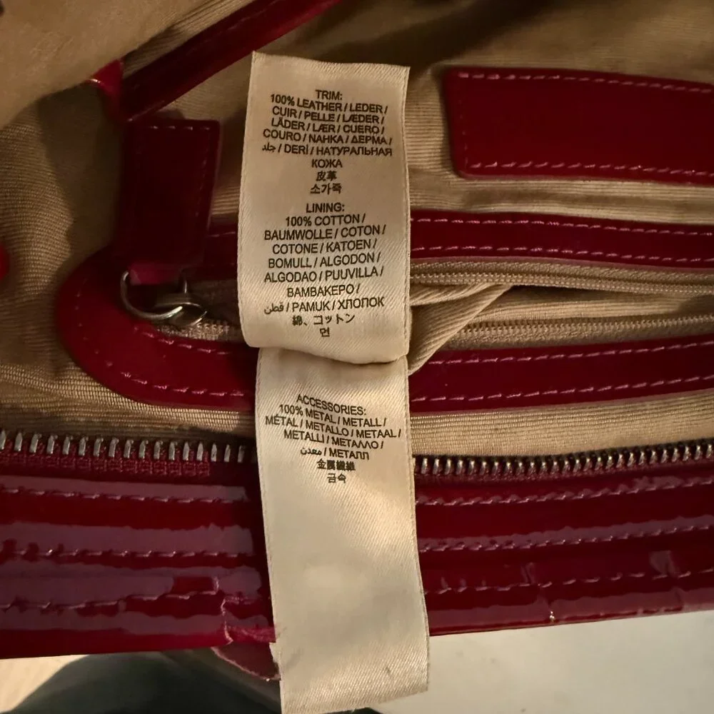 Burberry Nickie‎ Tote Nova Check Coated Canvas Small